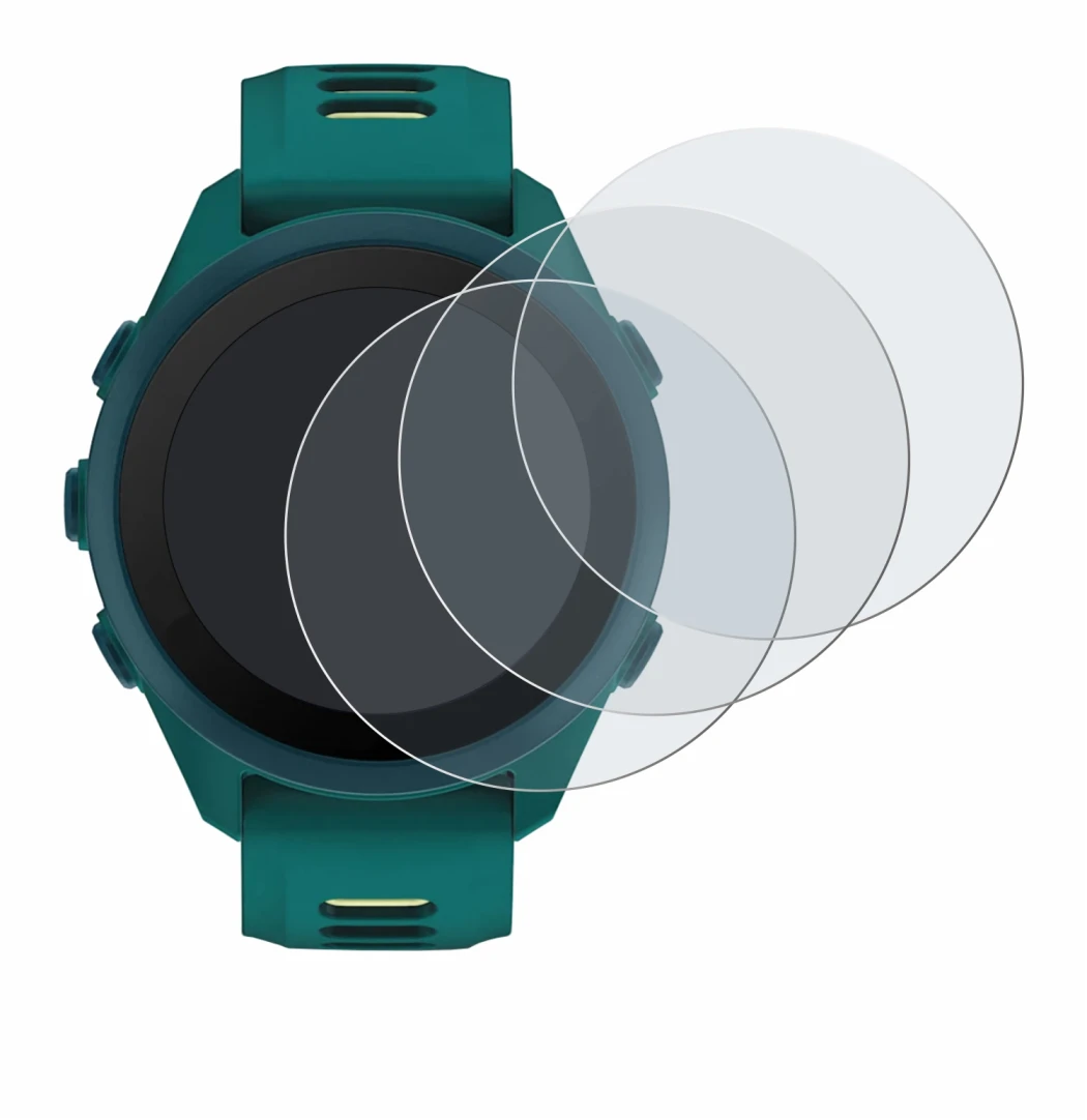 Image of the device Garmin Forerunner 170 Music with a wide variety of screen protectors.