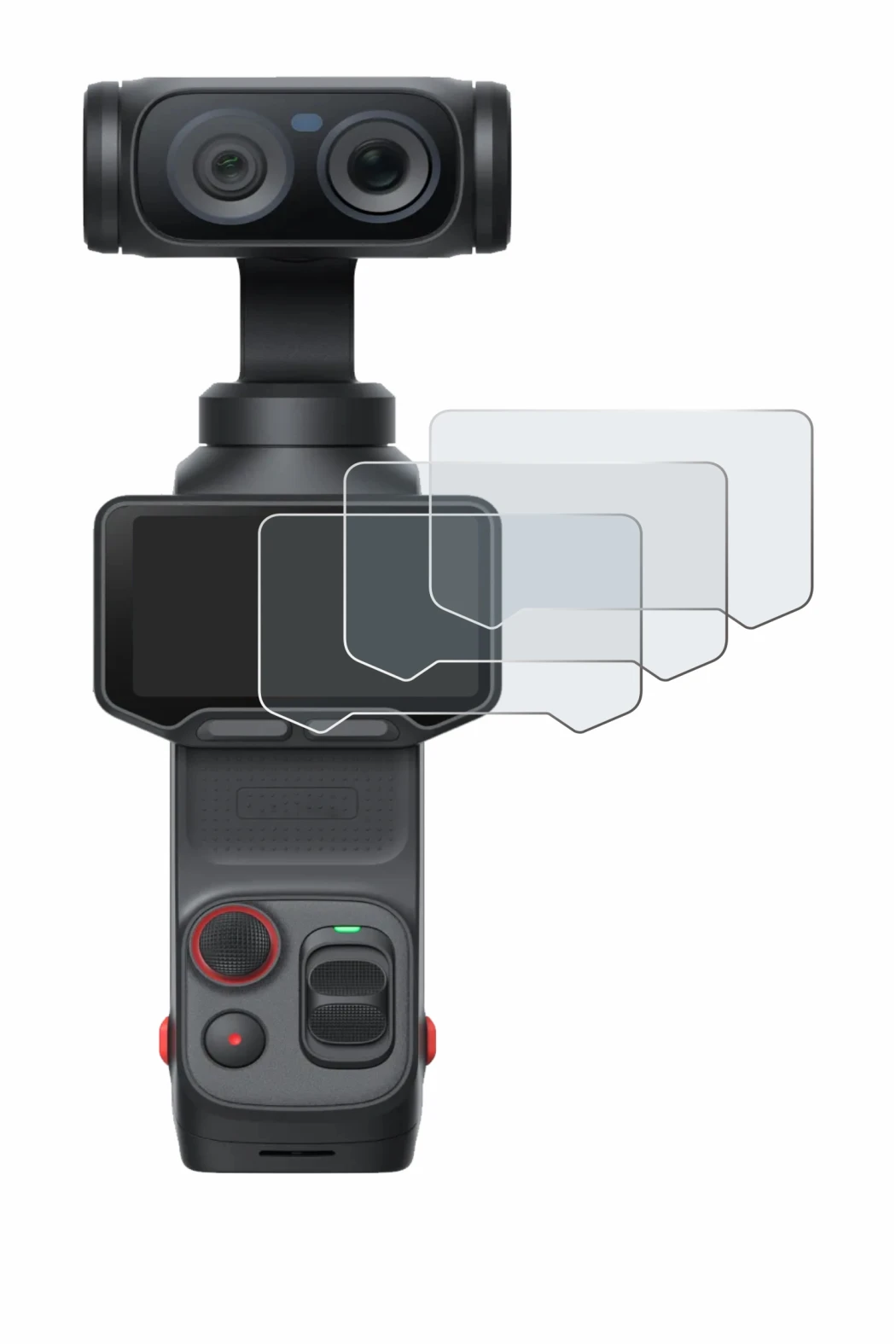 Image of the device Insta360 Luna Ultra with a wide variety of screen protectors.