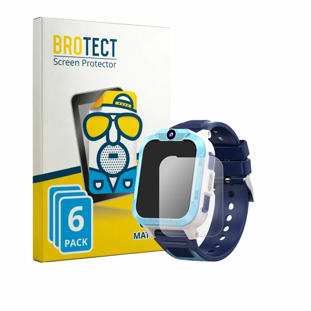 Front side of a product packaging with the brand logo BROTECT. Next to it is the device Iowodo Z40Pro shown with the correspon