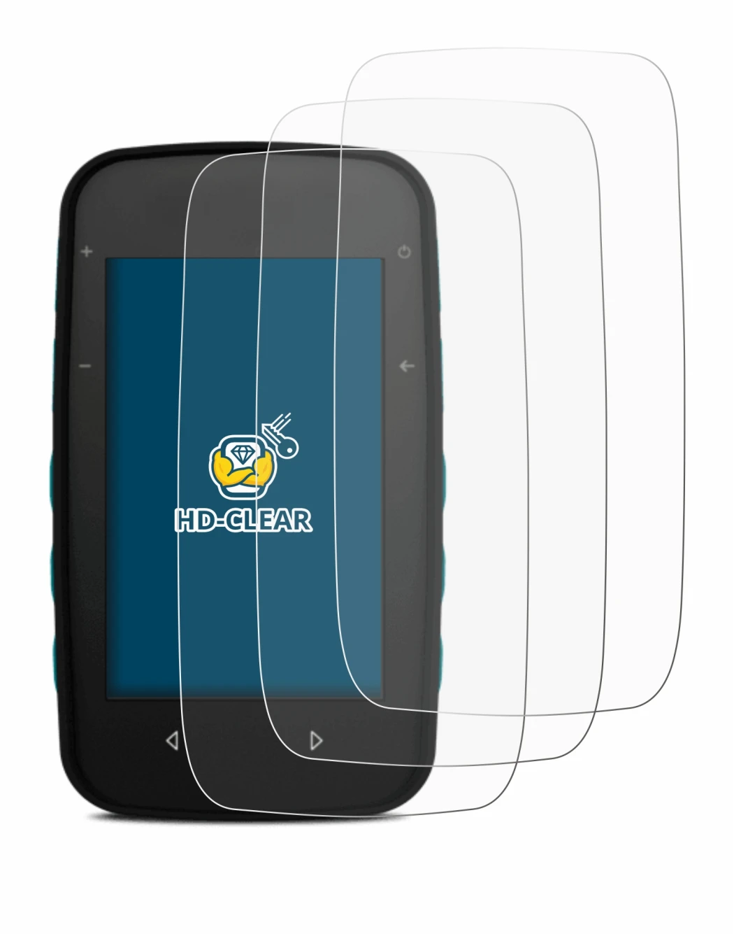 Image of the device CompeGPS TwoNav Cross with a wide variety of screen protectors.