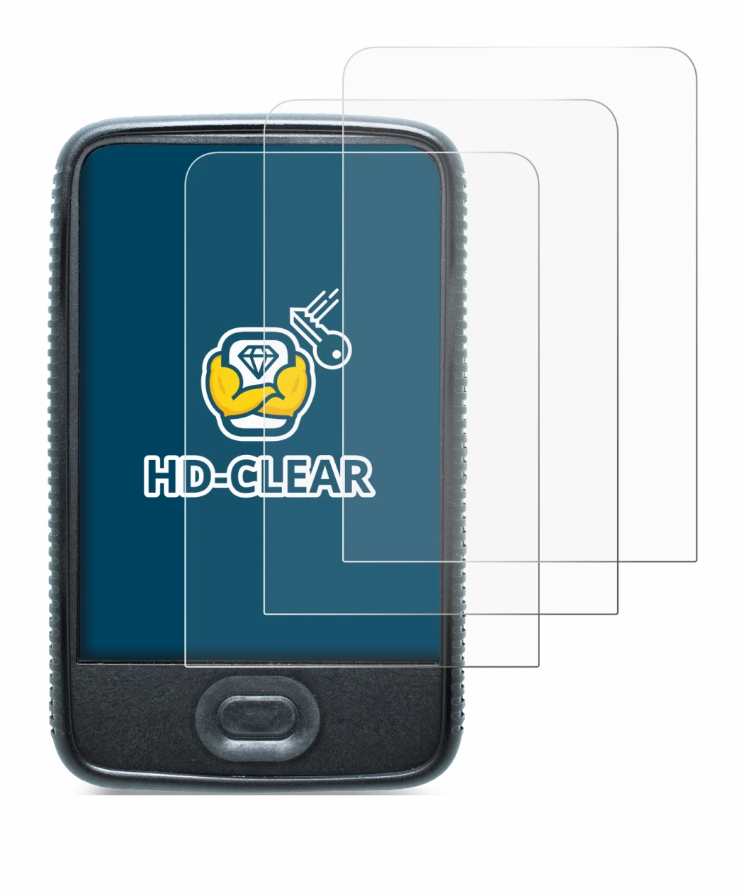 Image of the device Dexcom G6 Receiver CGM with a wide variety of screen protectors.