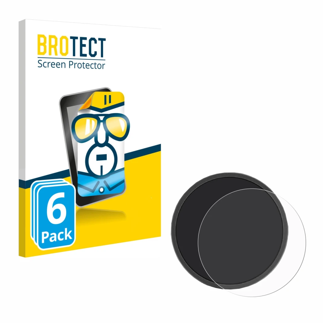 Front side of a product packaging with the brand logo BROTECT. Next to it is the device Beeline Moto shown with the correspond