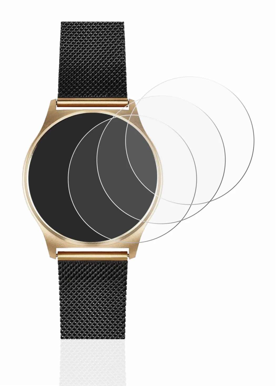 Image of the device Xlyne X-Watch Joli XW Pro with a wide variety of screen protectors.