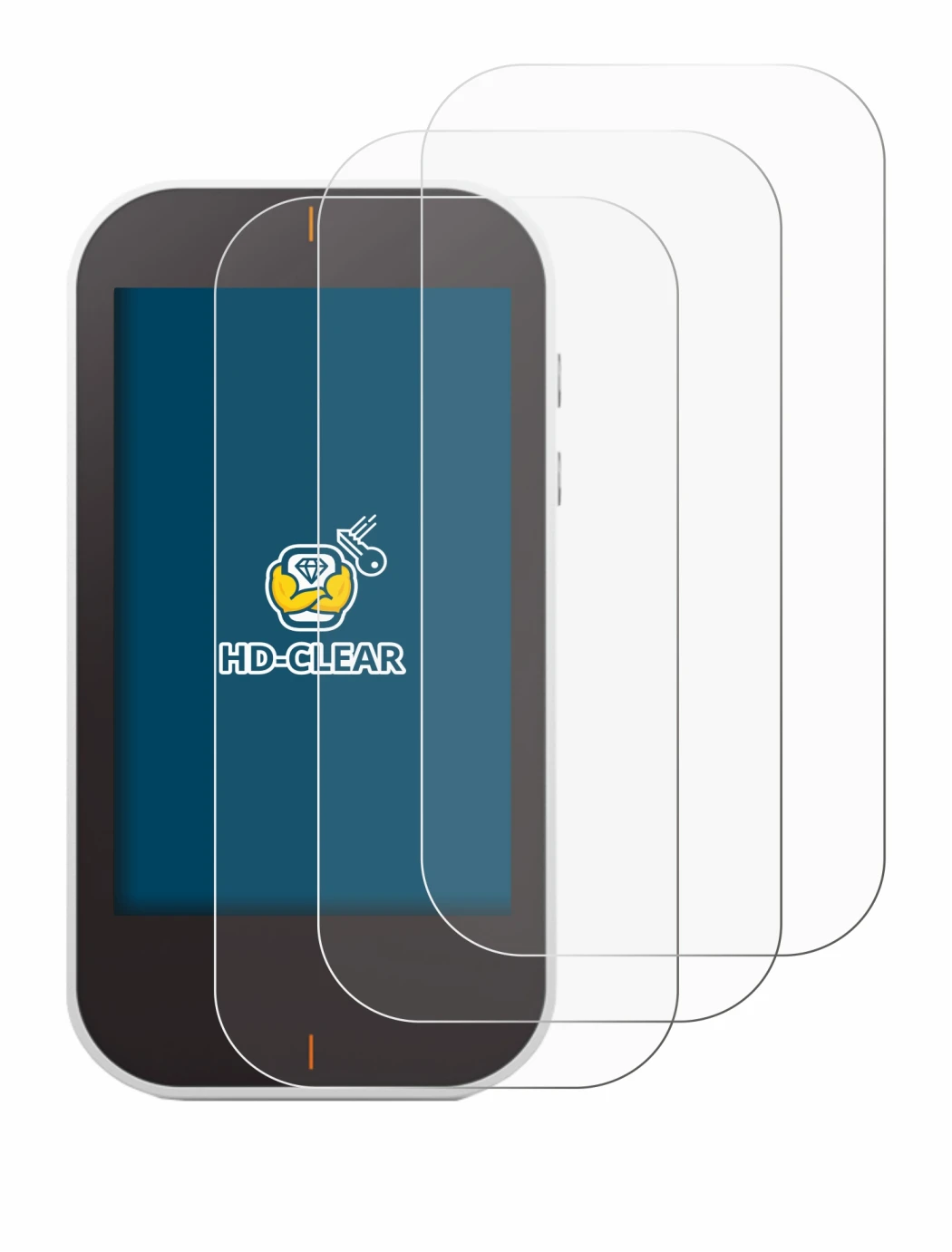 Image of the device Garmin Approach G80 with a wide variety of screen protectors.