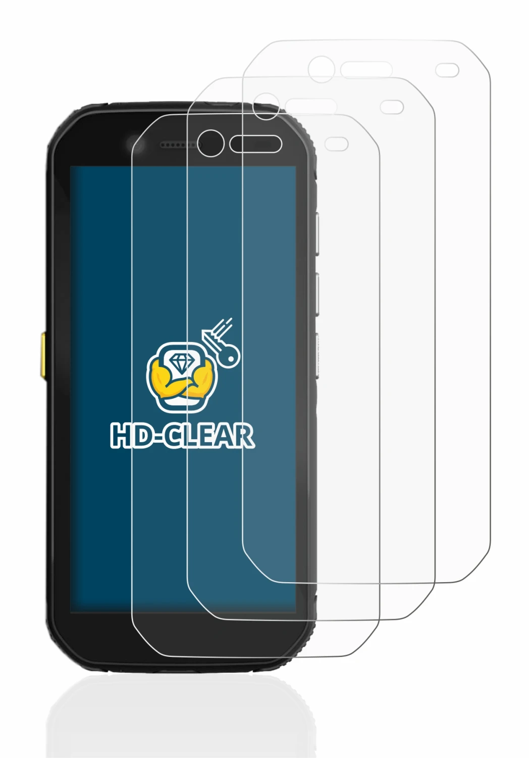 Image of the device Caterpillar Cat S42 with a wide variety of screen protectors.