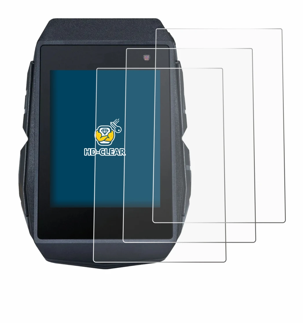 Image of the device Sigma ROX 11.1 Evo with a wide variety of screen protectors.