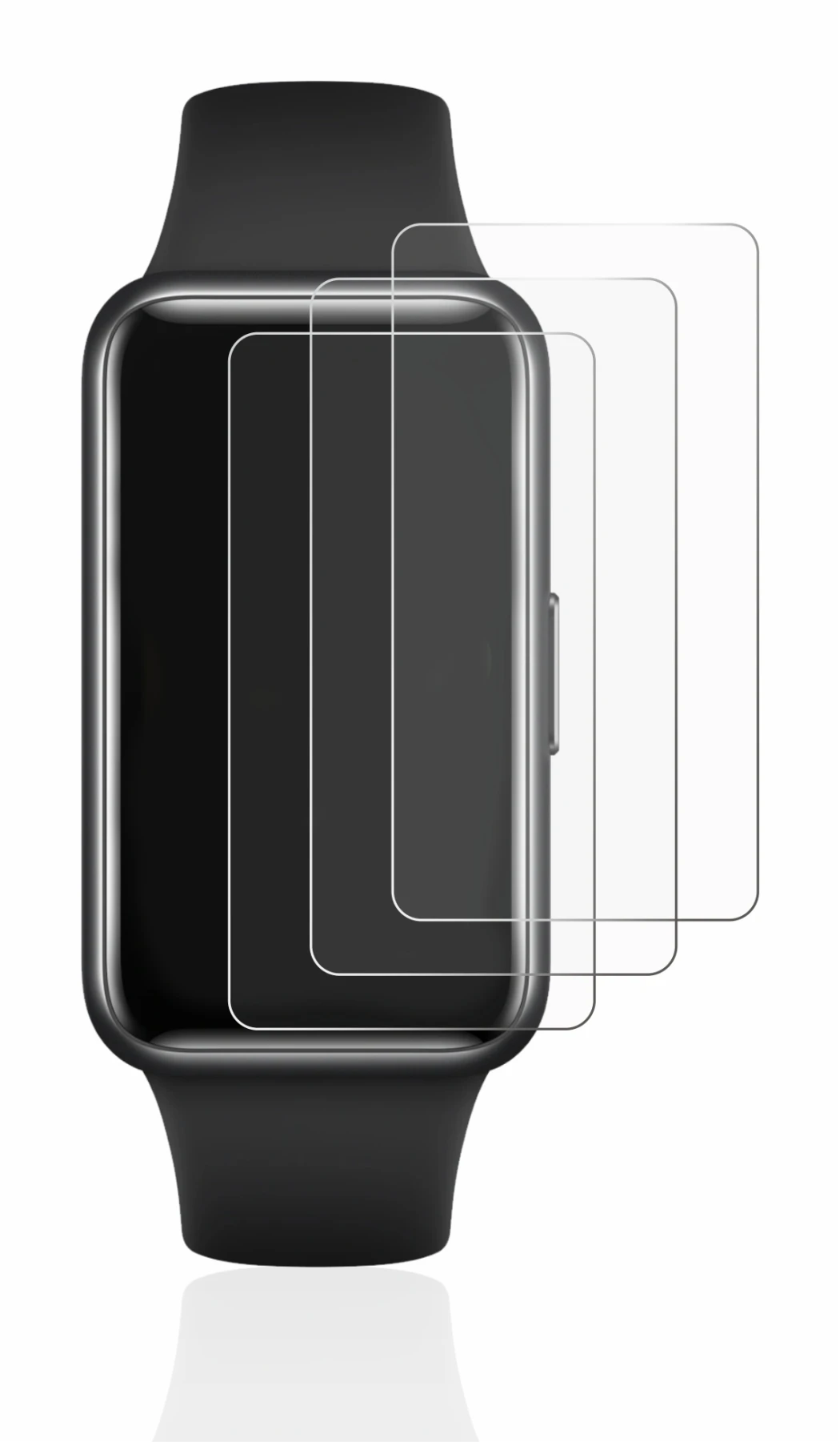 Image of the device Huawei Band 7 with a wide variety of screen protectors.