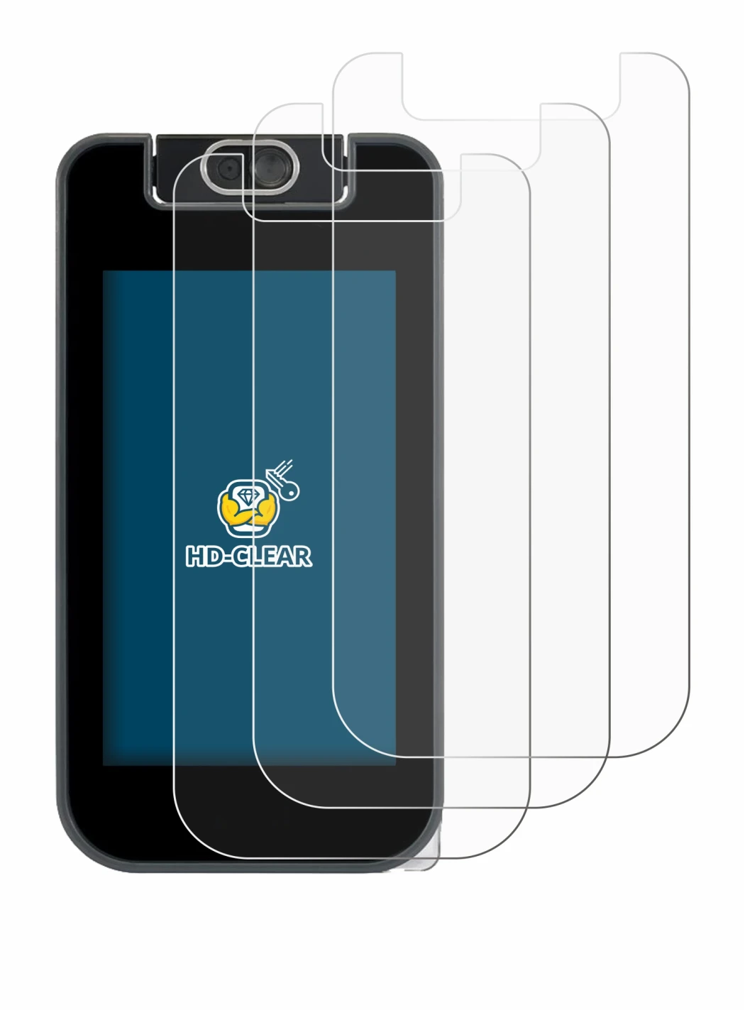 Image of the device Vtech KidiBuzz 3 with a wide variety of screen protectors.