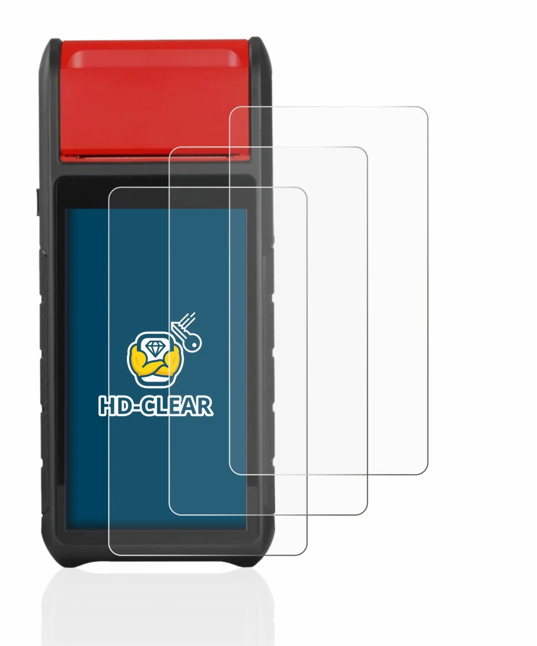 Image of the device Autel MaxiBAS BT608 with a wide variety of screen protectors.
