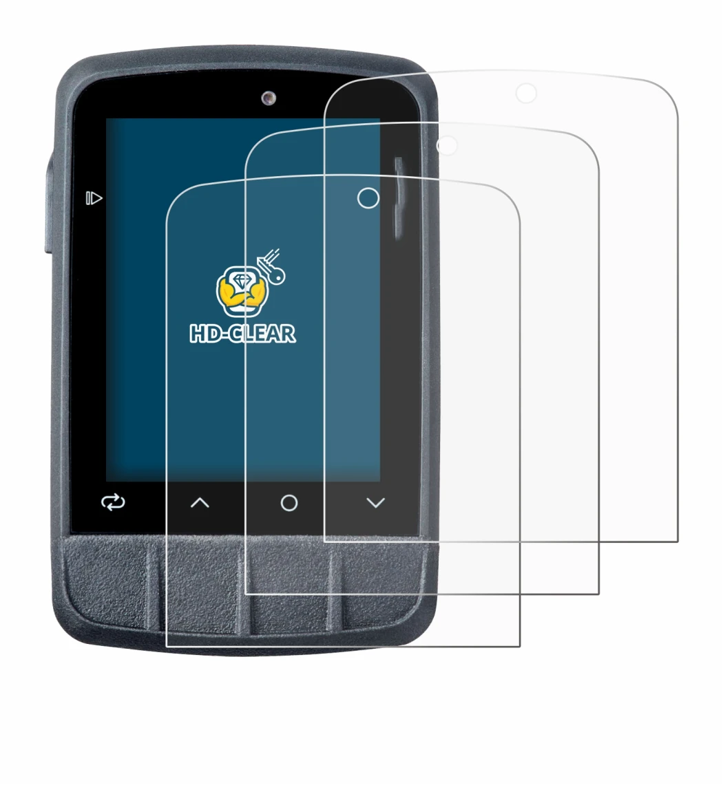 Image of the device Giant Dash M200 with a wide variety of screen protectors.