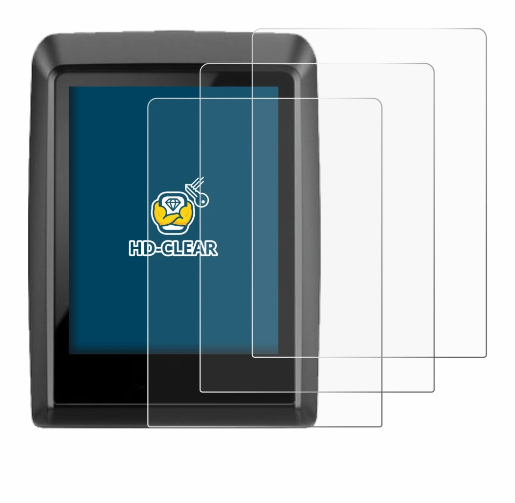 Image of the device Bosch Kiox 500 with a wide variety of screen protectors.