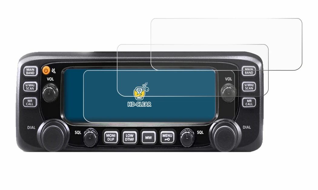 Image of the device Icom IC-2730E with a wide variety of screen protectors.