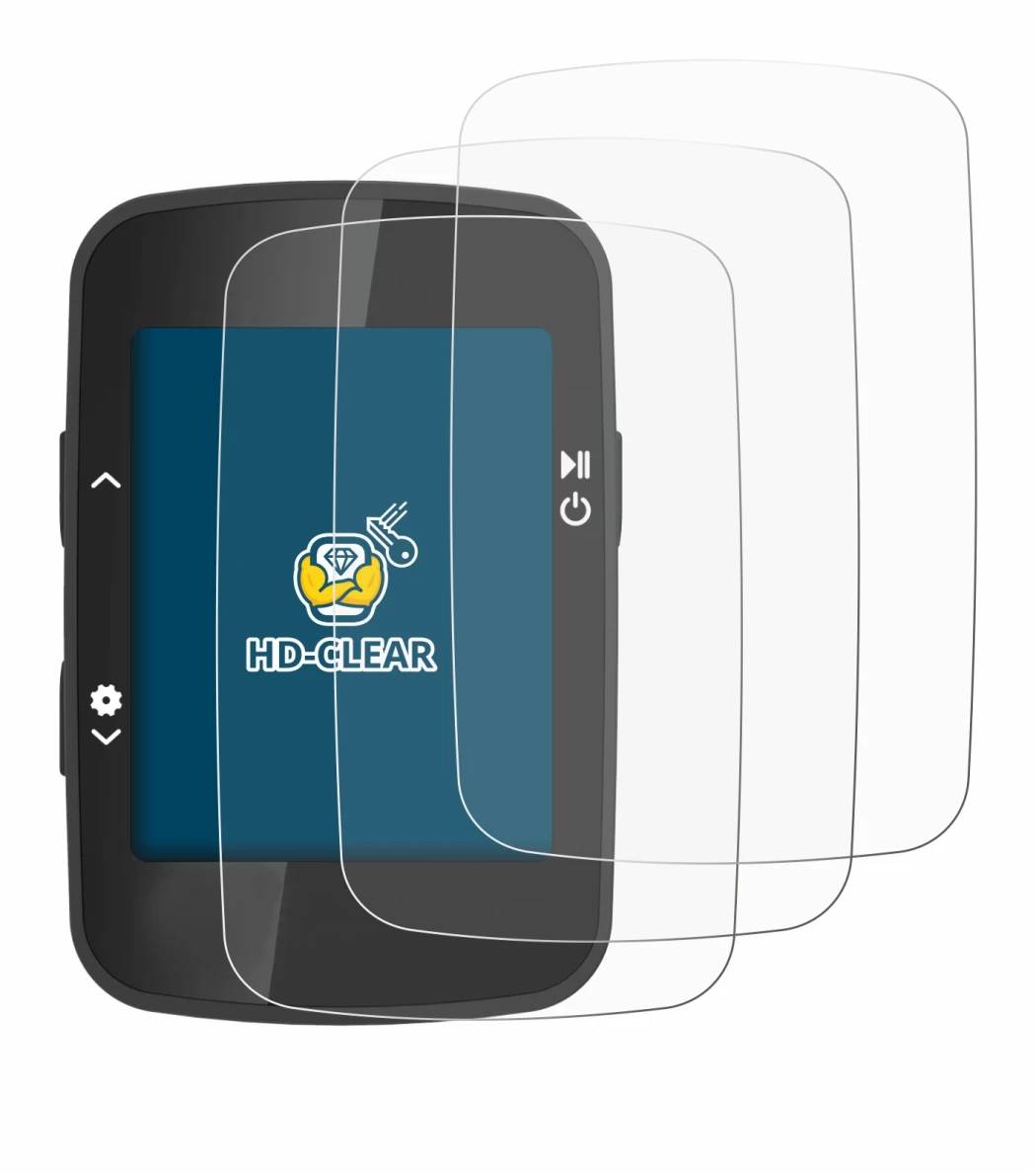 Image of the device CooSpo BC26 with a wide variety of screen protectors.