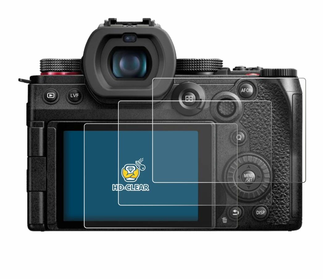 Image of the device Panasonic Lumix DC-G9 II with a wide variety of screen protectors.