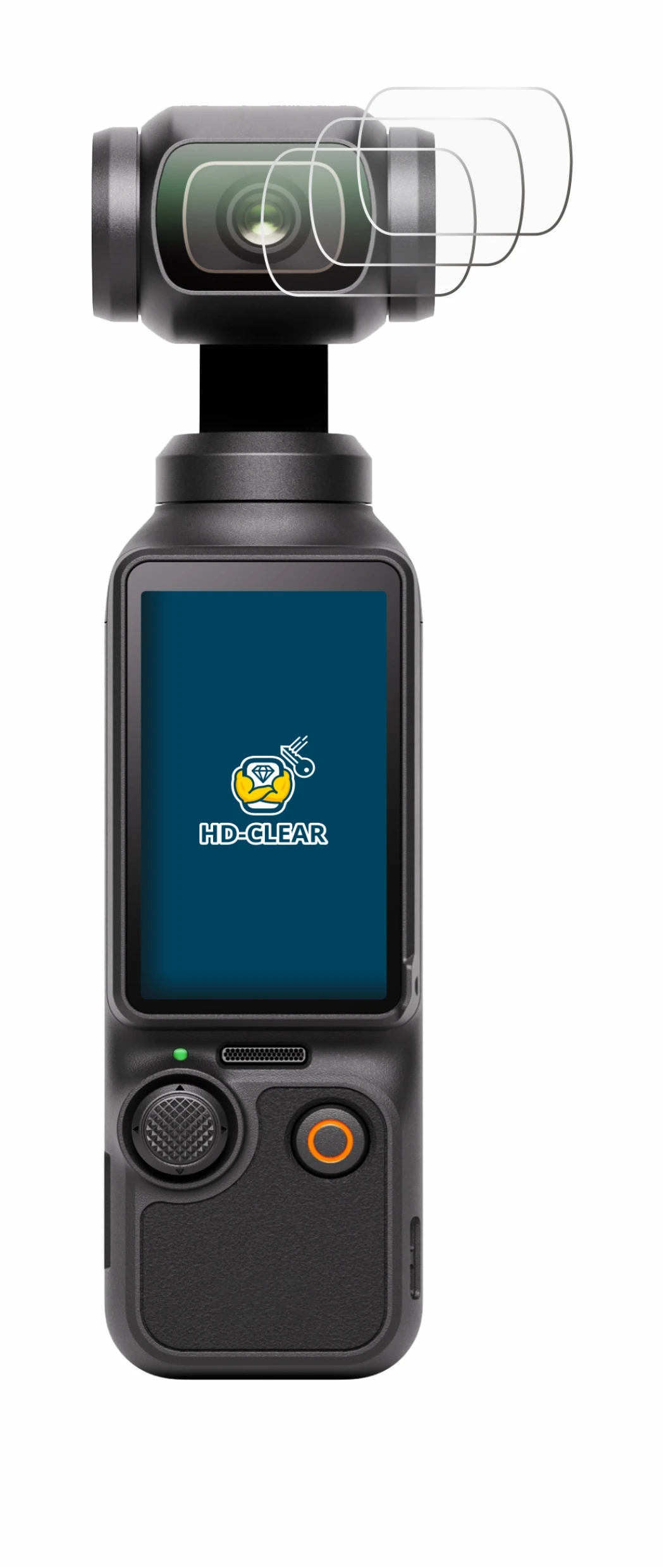 Image of the device DJI Osmo Pocket 3 (Lens) with a wide variety of screen protectors.