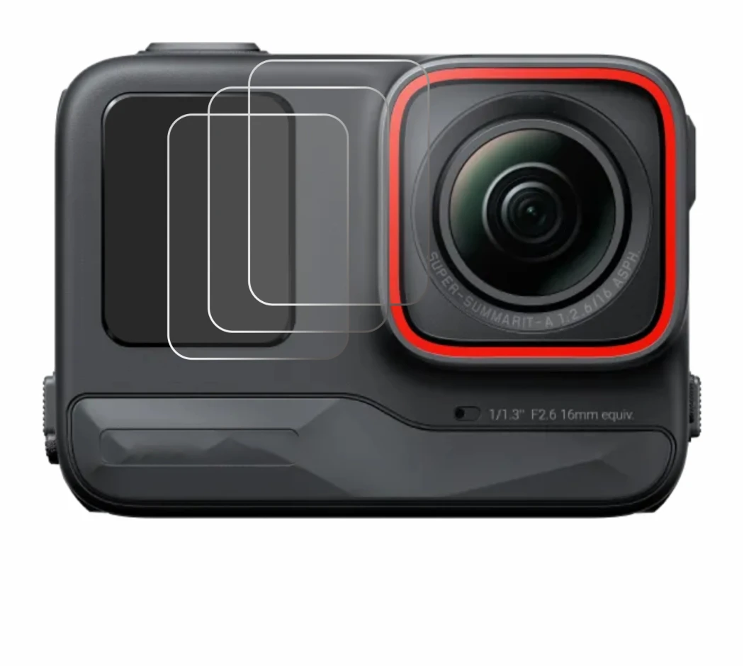 Image of the device Insta360 Ace Pro (Front display) with a wide variety of screen protectors.