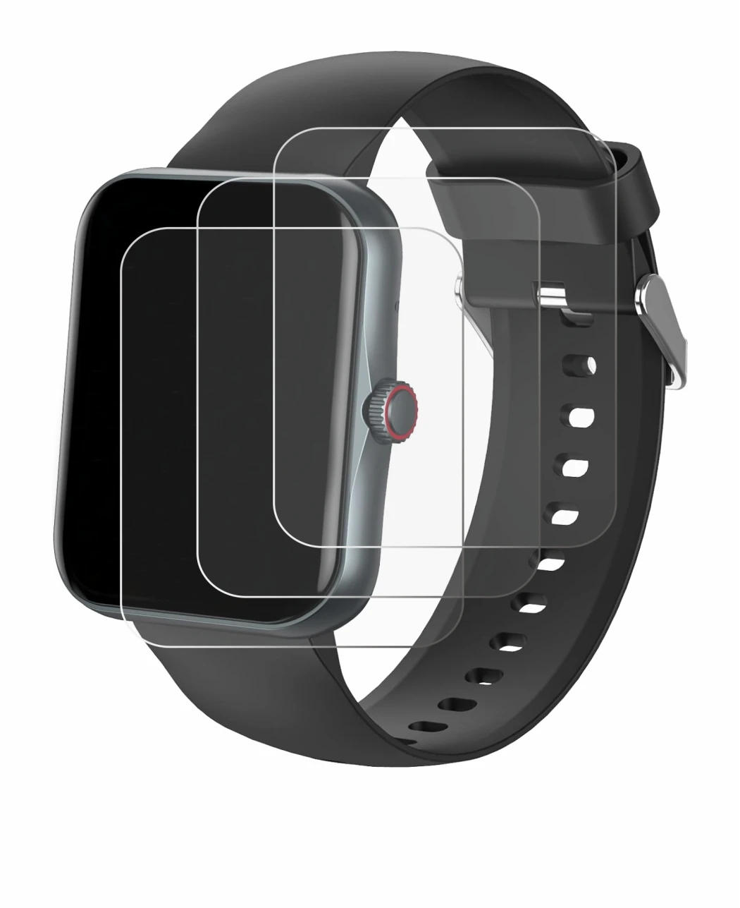 Image of the device Pthtechus S80K with a wide variety of screen protectors.