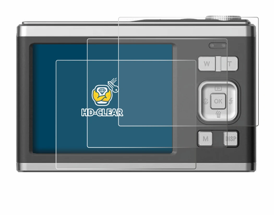 Image of the device Rollei Compactline 10X with a wide variety of screen protectors.