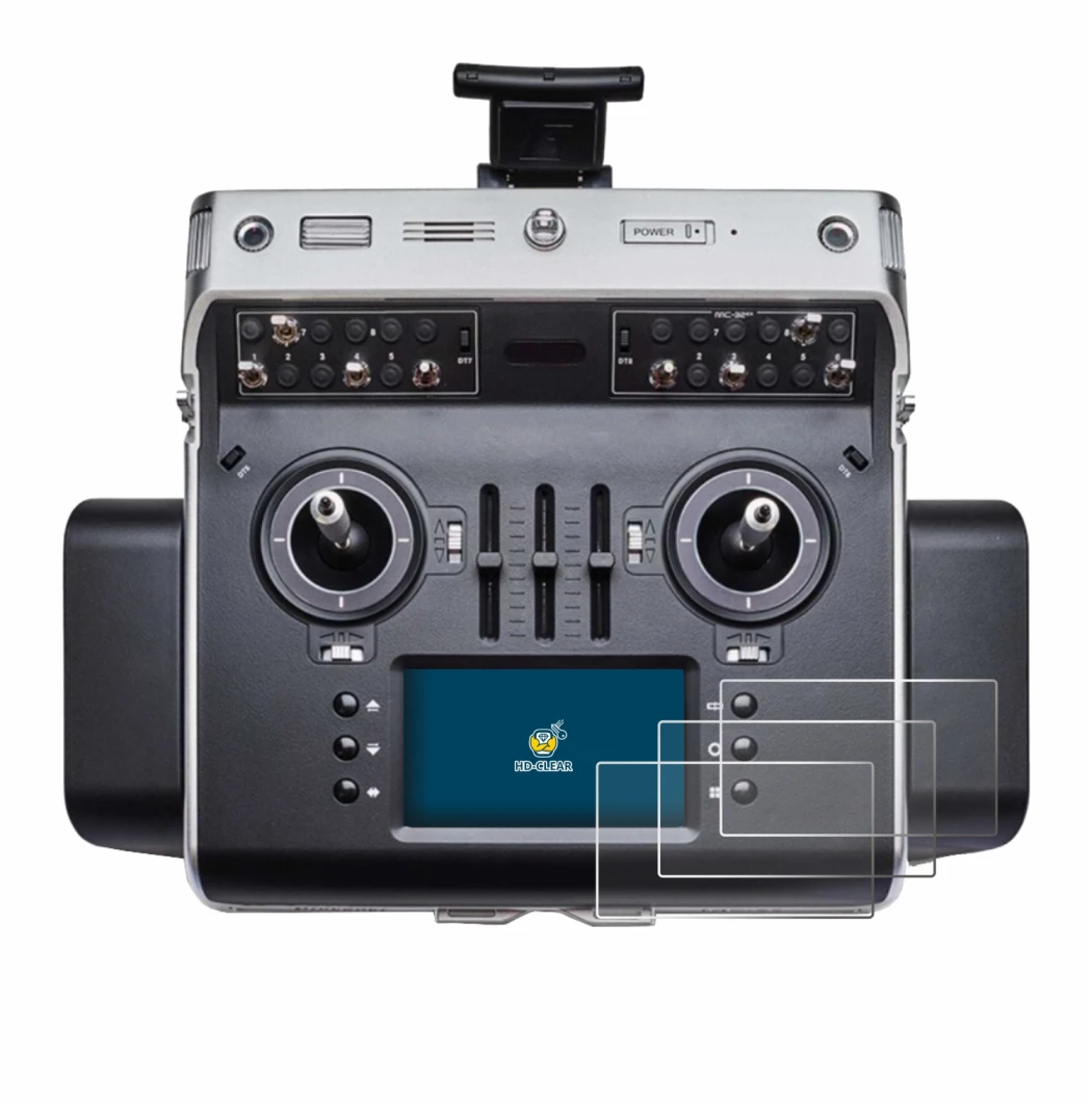 Image of the device Graupner MC-32ex with a wide variety of screen protectors.