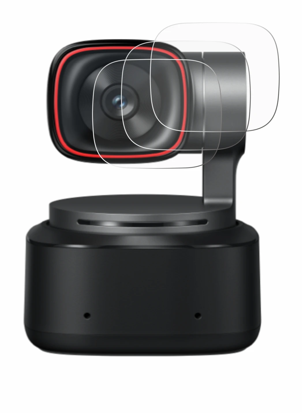 Image of the device OBSBOT Tiny 2 with a wide variety of screen protectors.