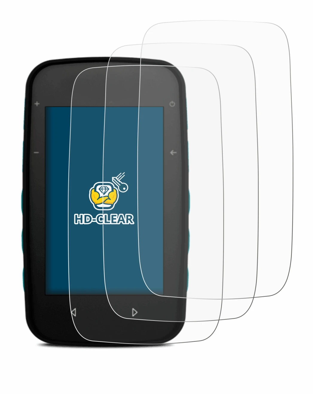 Image of the device CompeGPS TwoNav Cross Plus with a wide variety of screen protectors.