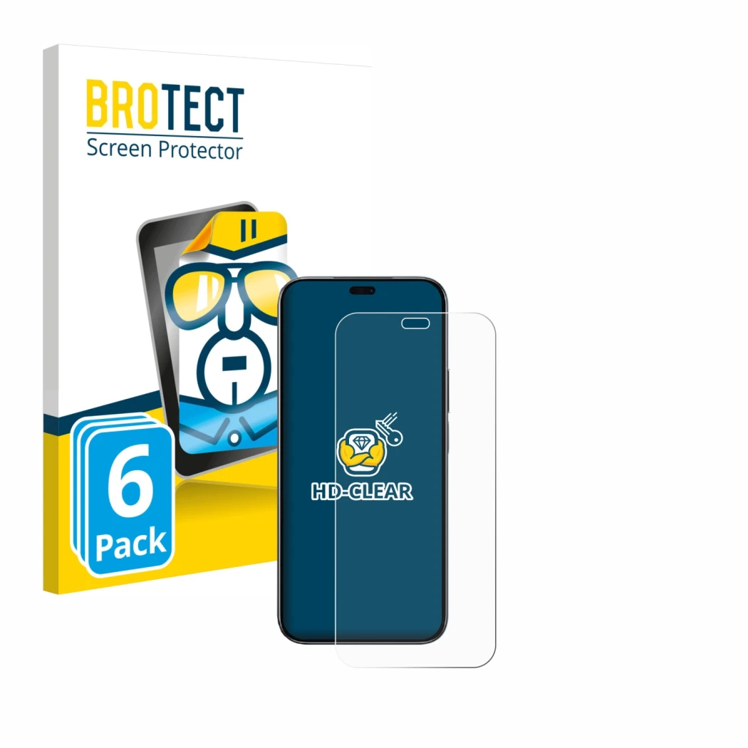 Front side of a product packaging with the brand logo BROTECT. Next to it is the device Honor 200 Lite shown with the correspo
