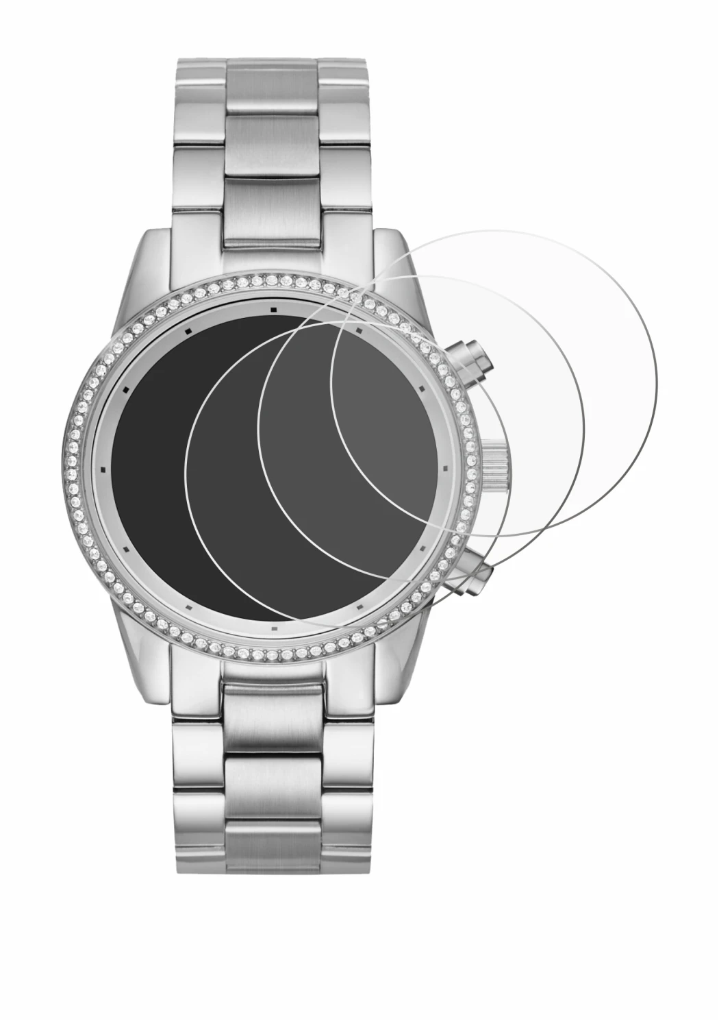 Image of the device Michael Kors Ritz MK6428 with a wide variety of screen protectors.