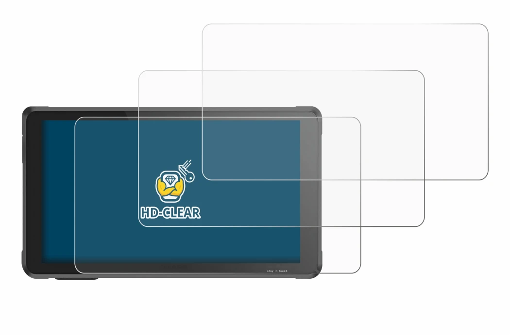 Image of the device Interphone RideSync Sync55 with a wide variety of screen protectors.