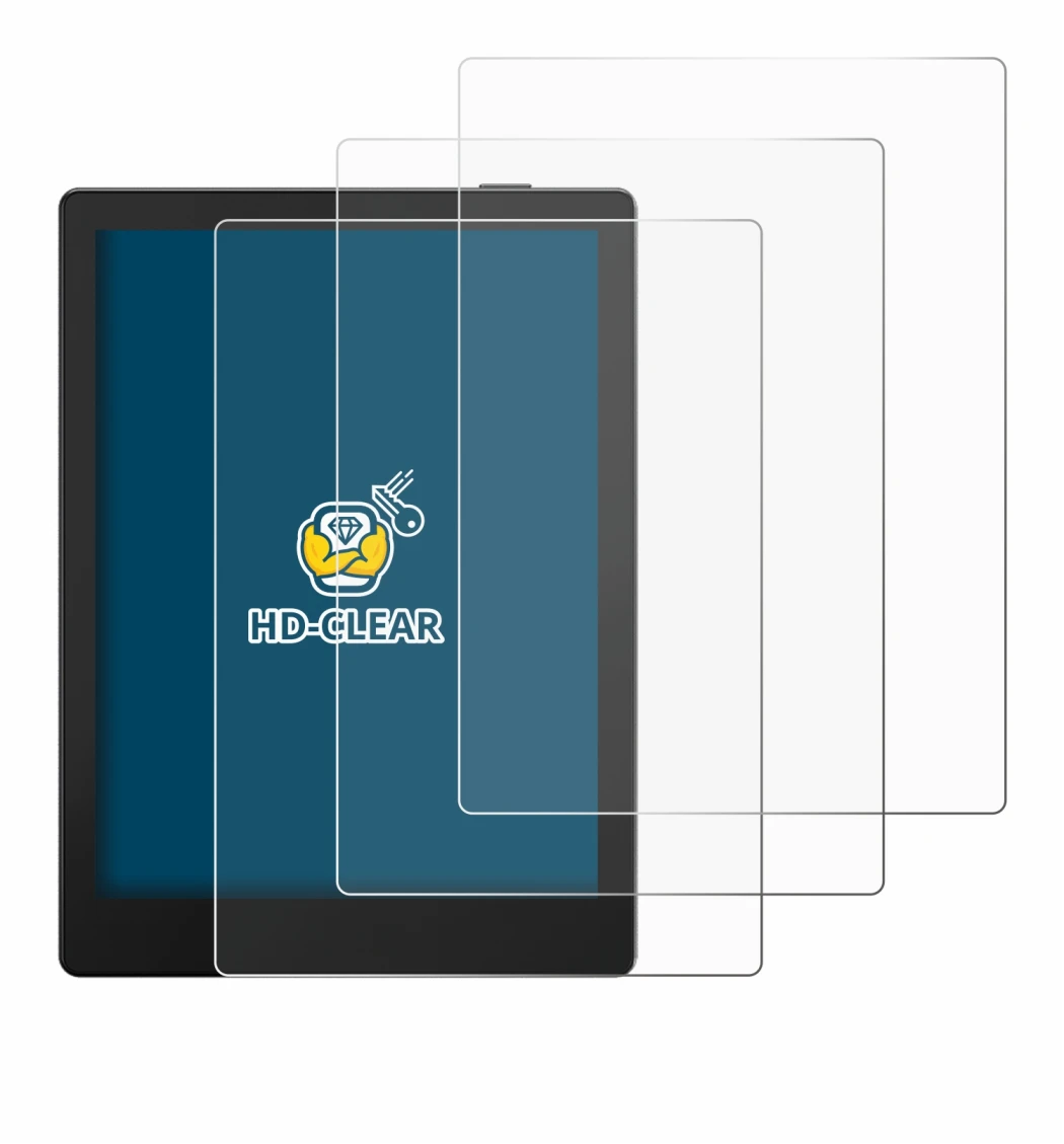Image of the device Boox Go 6 with a wide variety of screen protectors.