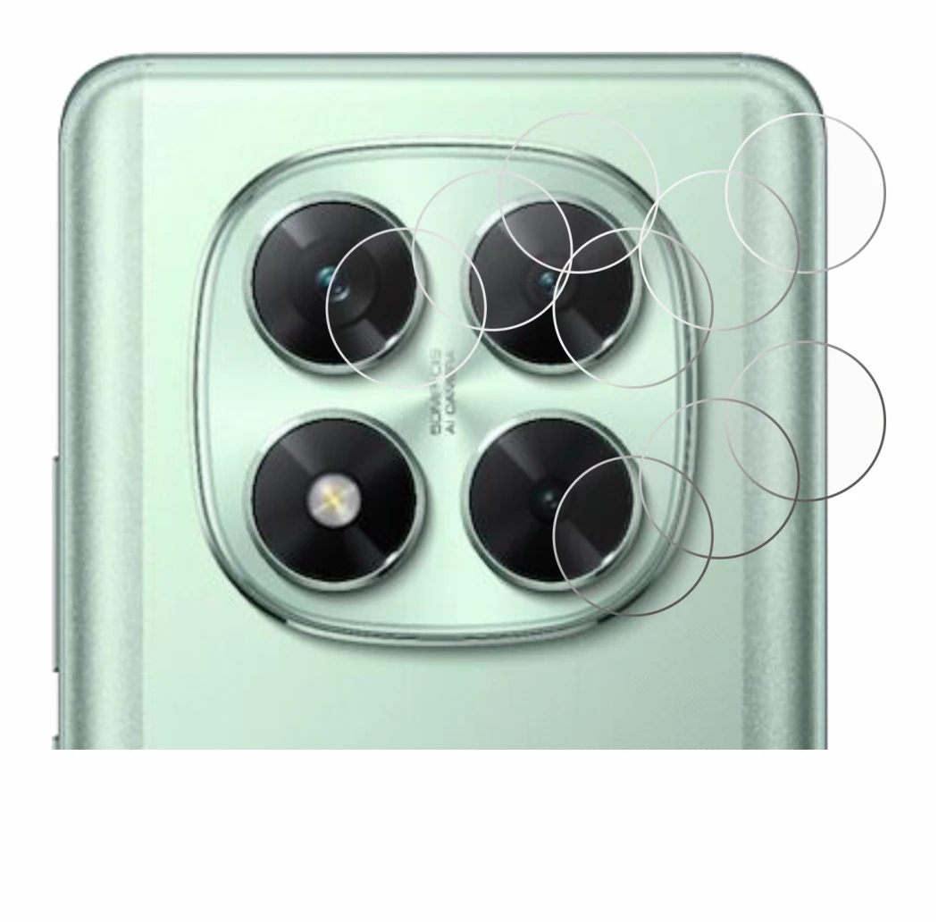 Image of the device Xiaomi Poco X7 (ONLY Camera) with a wide variety of screen protectors.