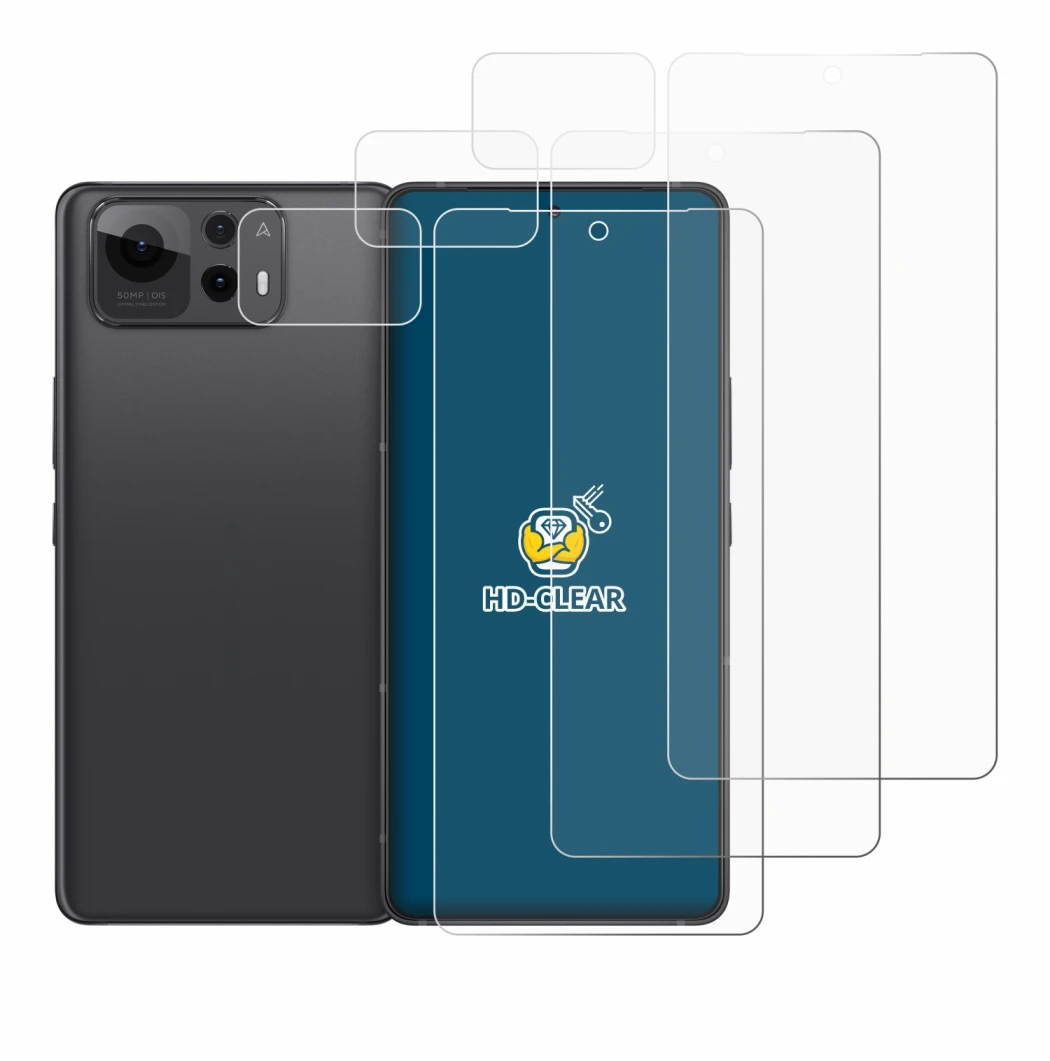 Image of the device ASUS ZenFone 12 Ultra (Front+Camera) with a wide variety of screen protectors.