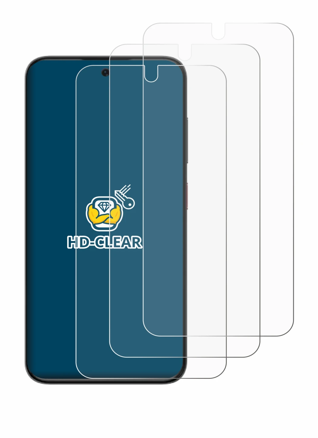 Image of the device ZTE Blade V70 Vita with a wide variety of screen protectors.