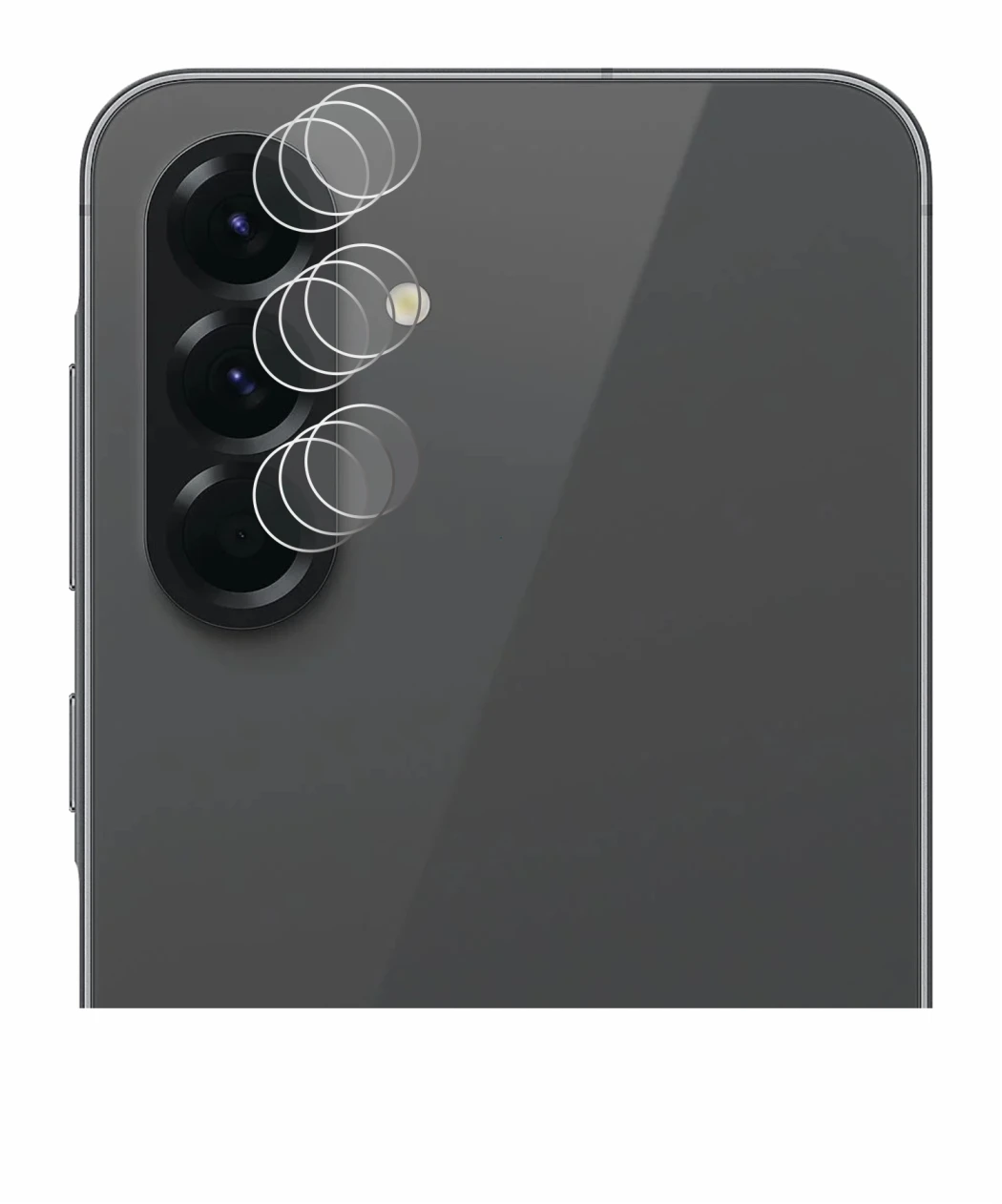 Image of the device Samsung Galaxy A56 5G (ONLY Camera Lens) with a wide variety of screen protectors.