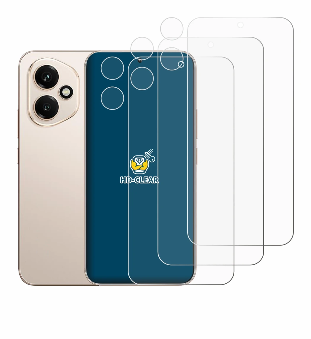 Image of the device Honor 400 (Front+Camera) with a wide variety of screen protectors.