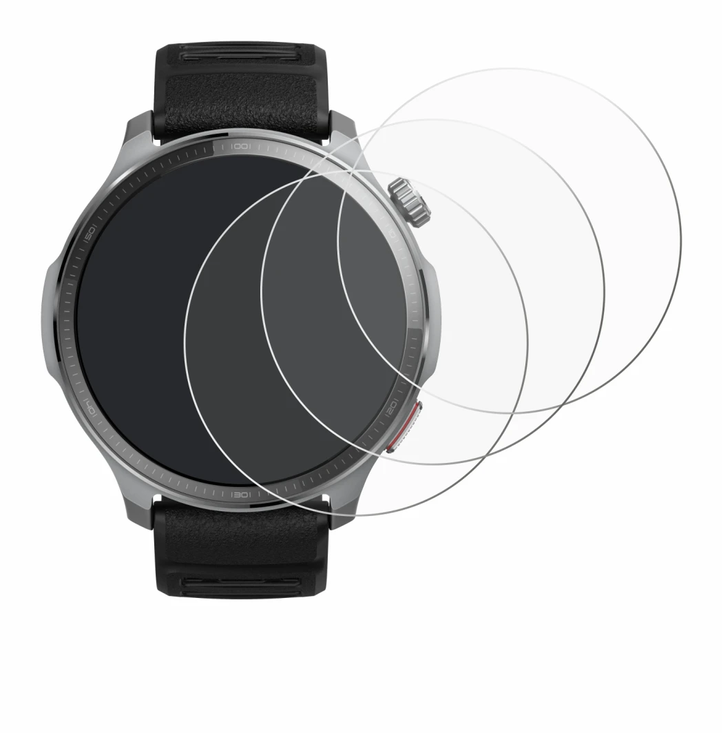Image of the device Huami Amazfit Balance 2 XT with a wide variety of screen protectors.