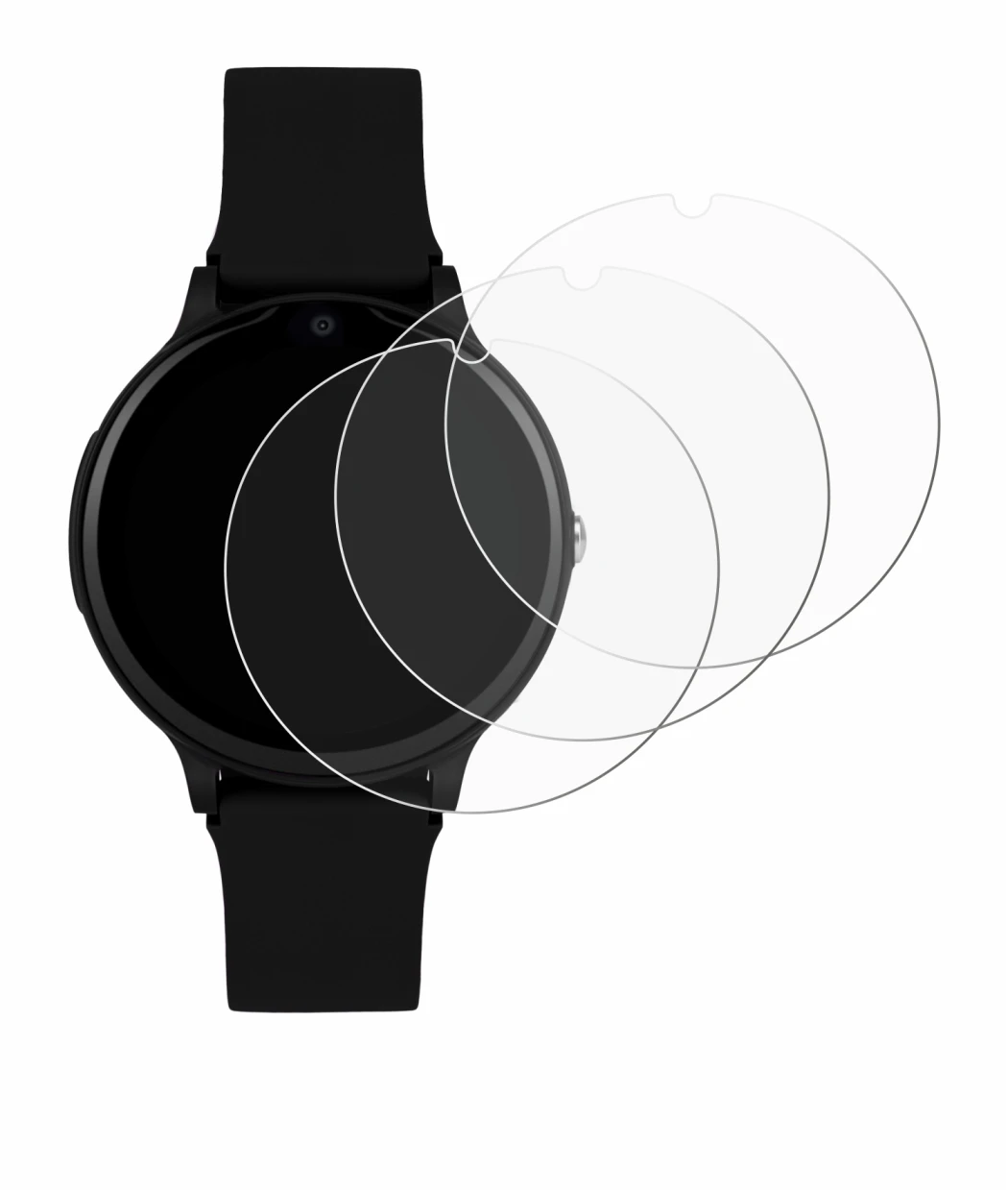 Image of the device One2Track Connect One with a wide variety of screen protectors.