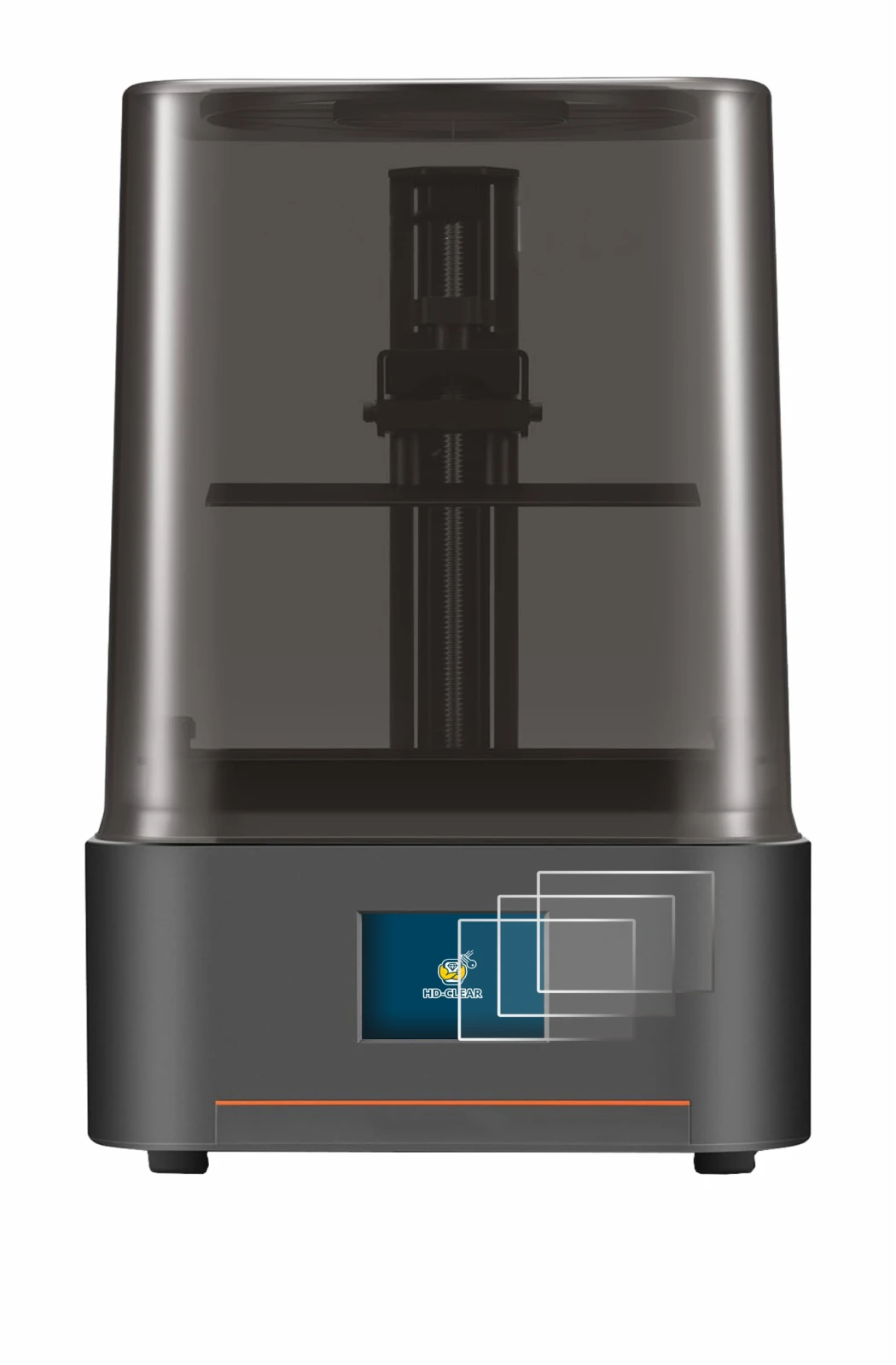 Image of the device Anycubic Photon Mono 4 with a wide variety of screen protectors.