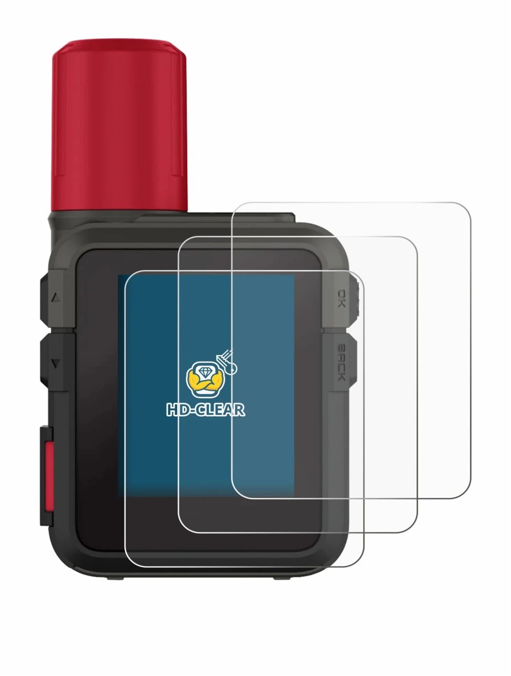 Image of the device Garmin inReach Mini 3 Plus with a wide variety of screen protectors.