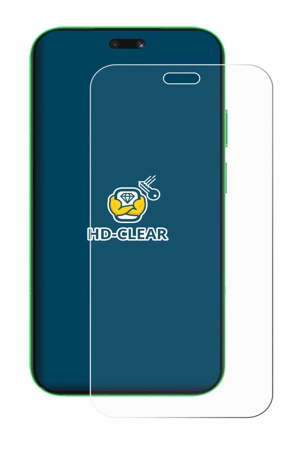 Image of the device Huawei Nova 15 Ultra with a wide variety of screen protectors.