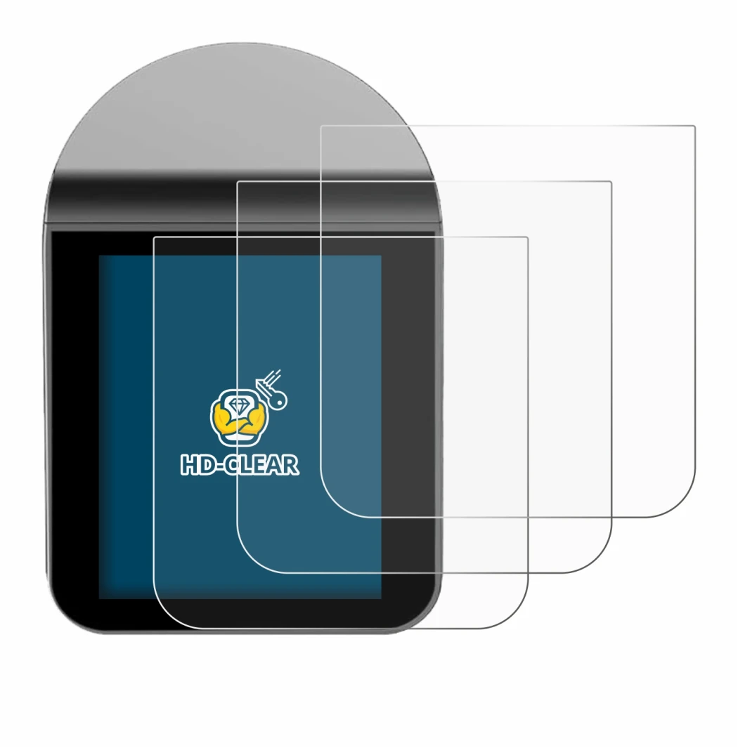Image of the device KitchenBoss G330 with a wide variety of screen protectors.