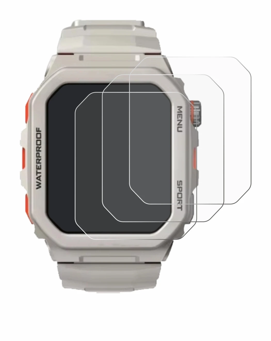 Image of the device Rogbid Tank G2 with a wide variety of screen protectors.