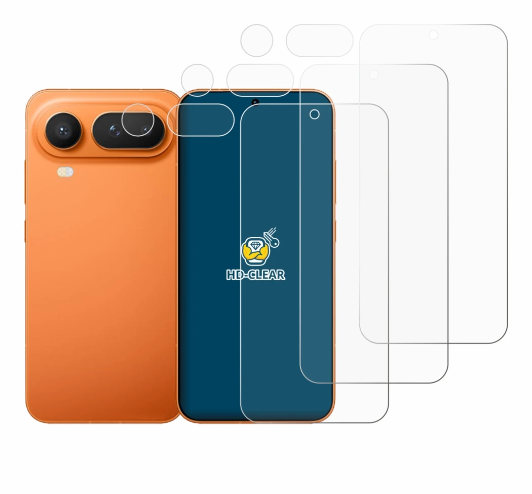 Image of the device Honor Magic 8 Pro Lite (Front+Camera) with a wide variety of screen protectors.