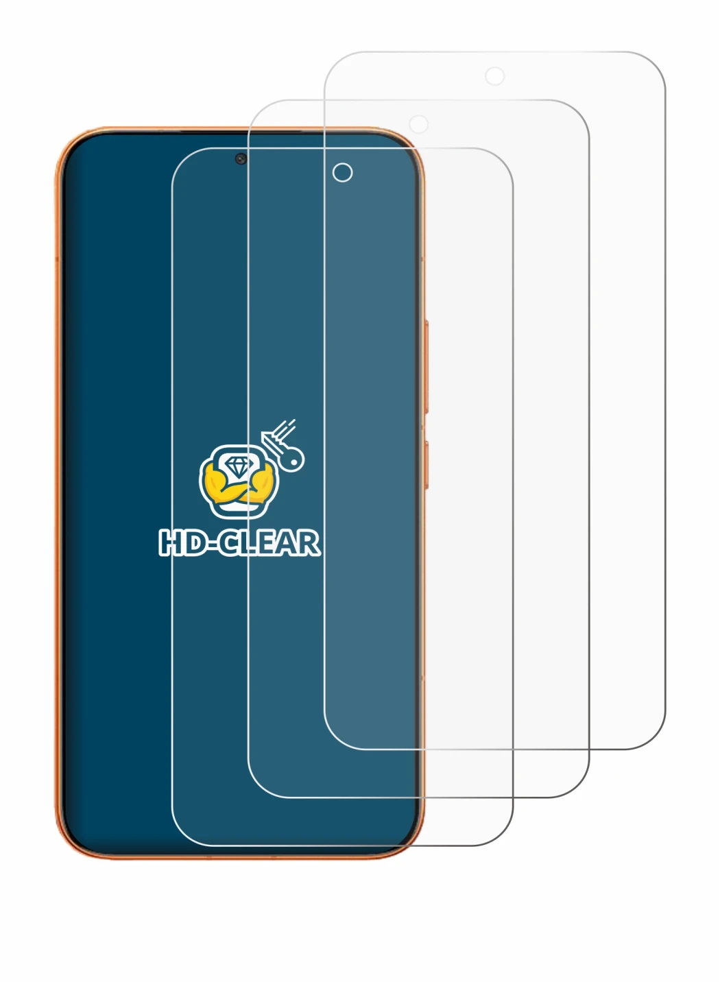 Image of the device Xiaomi Redmi Turbo 5 Max with a wide variety of screen protectors.