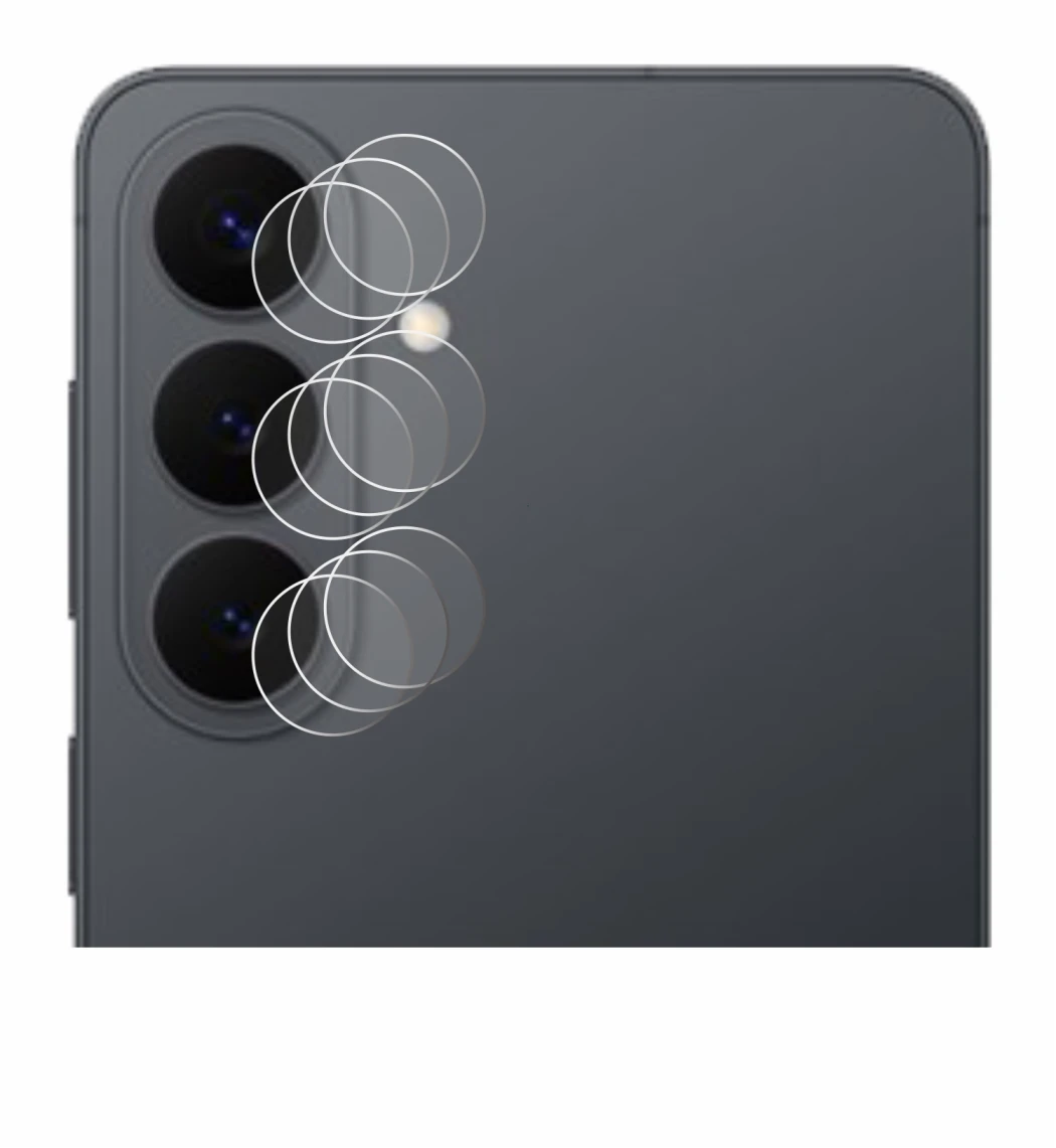 Image of the device Samsung Galaxy S26 Plus (ONLY Camera Lens) with a wide variety of screen protectors.