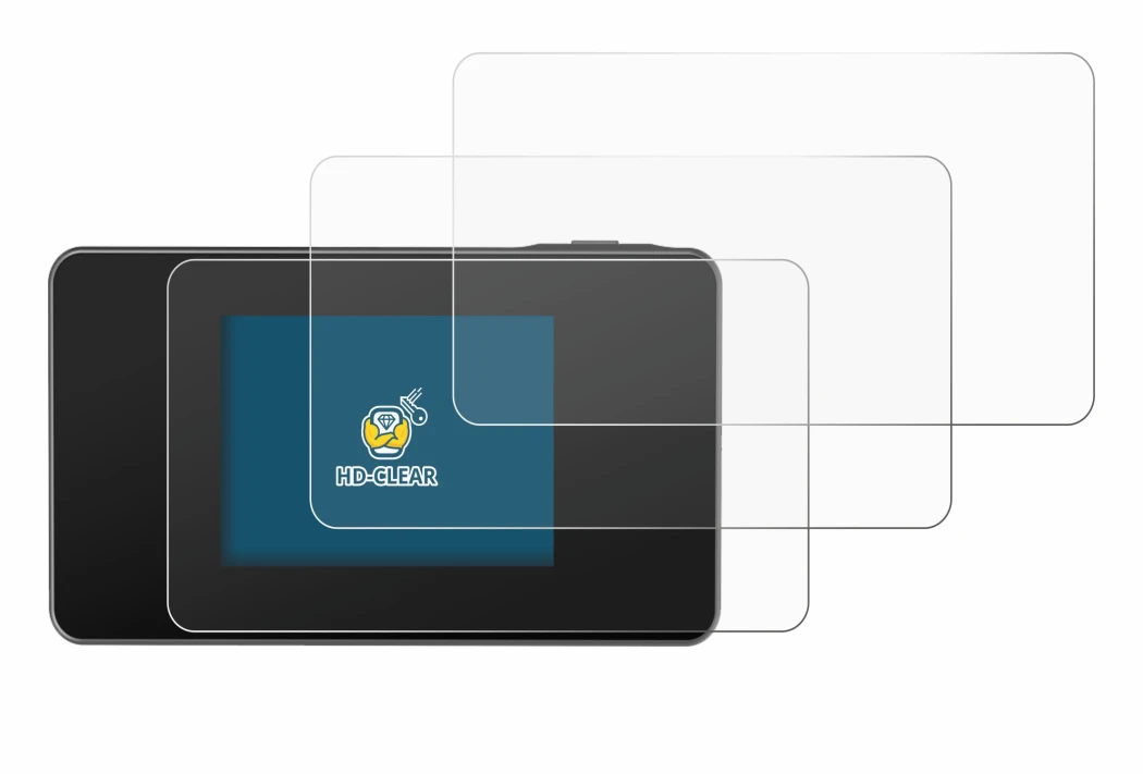Image of the device TP-Link M8550 with a wide variety of screen protectors.