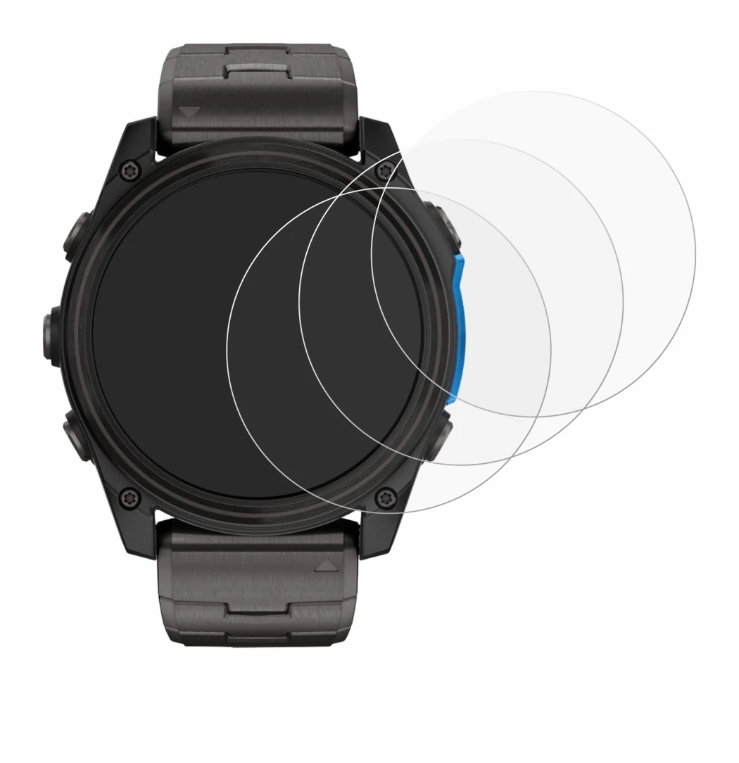 Image of the device Garmin D2 Mach 2 (51 mm) with a wide variety of screen protectors.