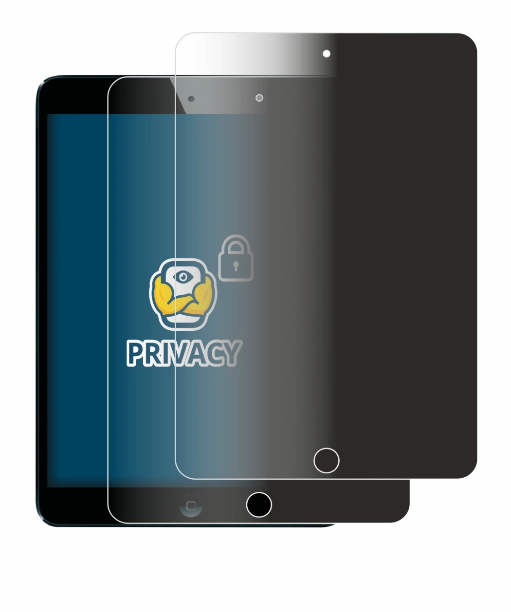Image of the device Apple iPad Mini 1 2012 with a wide variety of screen protectors.