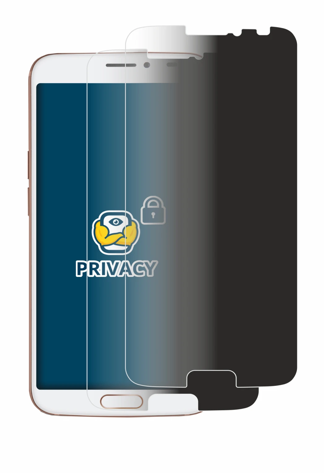 Image of the device Doro 8080 with a wide variety of screen protectors.