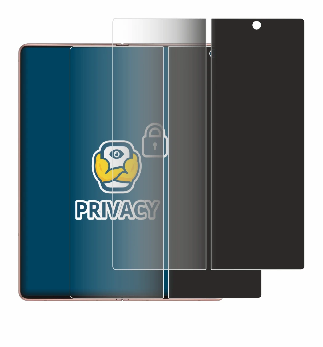 Image of the device Samsung Galaxy Z Fold 2 5G (Inner display) with a wide variety of screen protectors.