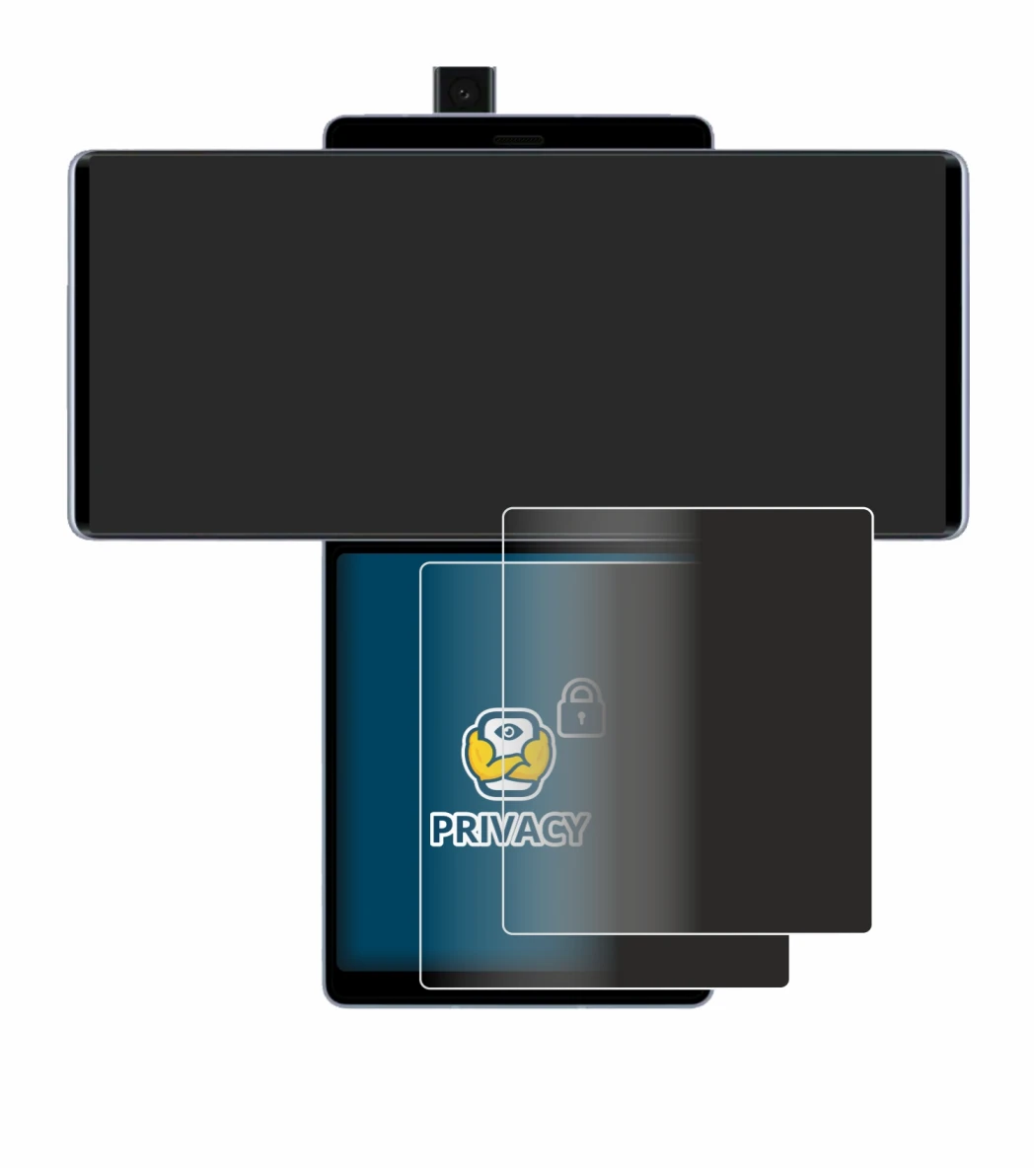 Image of the device LG Wing (Back display) with a wide variety of screen protectors.